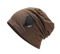 Genérico Autumn Love Heart Cold Cap for Mujer - Sombrero étnico Fino y Transpirable for Parejas - Estilo Jersey al Aire Libre(DeepKhaki)