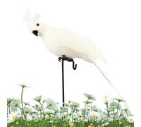 Genérico Aves Artificiales - Foam Bird - Loro Falso | Modelo Loro maca Espuma | 5cm Colorido Periquito jardín para decoración hogar y jardín:, Rojo, Amarillo, Azul