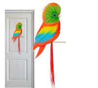 Genérico Aves Falsas Ornamentales - Decoración de Animales Tropicales Artísticos - de Aves de Colores para Decorar Árboles - para el Exterior, el Jardín, Balcón, Patio Trasero, Parque, Interior