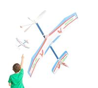 Genérico Avión de hélice de - Planeador elástico de 40x50 cm | Lanzamiento Modelo de Juguete de aviación DIY | Actividad al Aire Libre Jardín Camping Deportes Estudiantes Niños Adultos | Juego