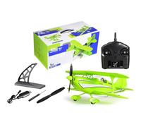 Genérico Avión RC A310, Avión de ala Fija RC 2.4G 4CH Modelo de Aeronave de 400 mm de Envergadura Alas 3D/6G Giroscópico Realista de Doble ala Fácil de Volar para Adultos - RTF