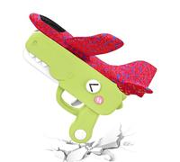 Generico Aviones de espuma a vela para niños - Juguete de empuje con dinosaurio para niños - Lanzador de aviones de juguete, para niños, vacaciones, verano, jardín, playa, camping