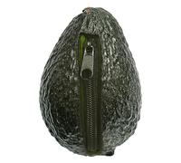 Genérico Avocado Shaped Coin Purse, Realistic Fruit Design Wallet, Funny Mini Pouch with Zipper Closure, Compact and Stylish, Quirky and Versatile, Fun-Filled Accessory, 4.33x2.56x2.56in