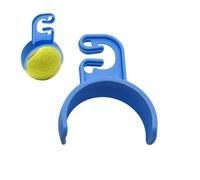 Generico Ayudas de entrenamiento de tenis, contenedor para vallas | Clip para pelotas de tenis y deportivas | para adultos, mujeres y hombres, jardín, patio, campo de práctica, viaje, servicio de