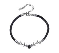 Genérico Azul Muñeca Regalo Plateado Pulsera Joyería | Estilo coreano InsHandcrafted Pulsera Ancho Varias Perlas Para Anillos, talla única, Metal, No Gemstone