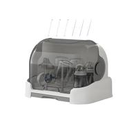 Genérico Baby Bottle Drying Rack - Bottle Drying Rack | Baby Bottles Organizer with Detachable Drain Tray and Lid Organizer for Nursery Postpartum Care Center Girl Boy Breast Feeding