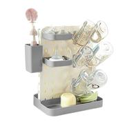 Genérico Baby Bottle Drying Rack | Compact & Portable Dryingg Organizer | Vertical Standing Countertop Dryer Holder Babies Accessory for Kitchen Dining Living Room Bedroom Travel Pump Parts Cups