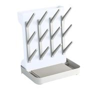 Genérico Baby Bottle Drying Rack, leche Feeder drener, amplia capacidad organizador, vertical stand para secado rápido, espacio ahorro de espacio para juguetes, accesorios y necesidades de cocina