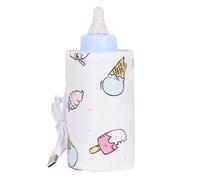 Genérico Baby Bottle Sleeve, Warm Milk Bottle Cover, Portable Insulated Breastmilk Warmer Bag, Nursing Bottles Holder for Breastfeeding Travel Outdoor Use, 11.42x5.12 Inches