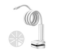 Genérico Baby Monitor Stand, Camera Holder Mount, Long Arm Flexible Bracket, Sturdy Clip Clamp Design Compact Ideal for Nursery, Cot, Kitchen, Shelf, Bathroom, Furniture Use