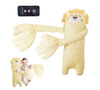 Genérico Baby-Schmusekissen Zum Einschlafen - Schnullerkissen Zum Klopfen Für Babys | Elektrisches Kleinkindspielzeug In Tierform Mit Fernbedienung, Kinderzimmerdeko, Schreckschutz Für Und Mädchen