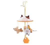 Genérico Baby Stroller Toys, Toddler Suspending Toys with Music, Soft Hanging Rattle Set, Stroller Attachment Supplies, Sensory Development, Travel Companion for Child, Kids