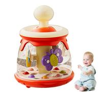 Genérico Baby Suction Spin Toy - 7.99 Inches Interactive Rotating Press Spinner Infant Early Learning, Sensory Carousel with Suction Base for Highchair, Table, Floor Play, Educational Dome Toy