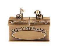 Generico Baby Tooth Box | Animal Design Zinc Alloy Teeth Box For Kids | Childhood Memory Organizer For Kid Girls Boys Children Baby Shower Birthday