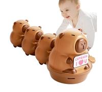 Genérico Baby Toy Car, Wind-Up Capybara Animal,1.34in Compact Learning Activity, Fine Motor Skill Builder, Safe Early Development Toys for Toddler, Boys, Girls, Indoor, Play