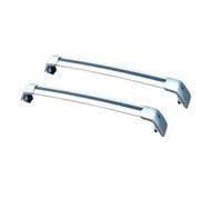 Genérico Baca Coche Blandas Barras Laterales Aleación Aluminio Rieles Transversales Portaequipajes 2 Techo para Q4 E-Tron 5dr SUV 2021 Barra Techo para Los Coches(Plateado)