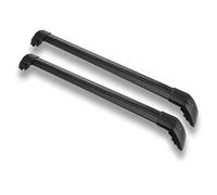 Genérico Baca Coche Blandas Barras Transversales para Techo para Cadillac XT4 2018-2025 Portaequipajes Aleación Aluminio con Cerradura Barra Techo para Los Coches(Black)