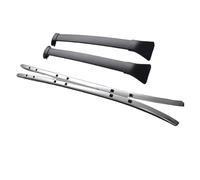 Genérico Baca Coche Blandas Portaequipajes Carga para Mazda CX-5 2017-2024 4 Barras Techo Aluminio + Kit Transversales Barra Techo para Los Coches