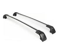 Genérico Bacas Portaequipajes Barras Transversales De Techo con Cerradura, Portaequipajes con Cerradura para Prologue Elite 2024-2025 Carriles Techo(Black Silver)