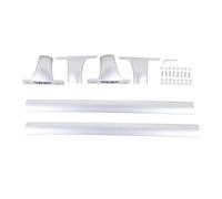 Genérico Bacas Portaequipajes para Nissan para Rogue 2014-2018 Barras Transversales para Portaequipajes De Techo De Automóvil 68 KG 150 Lbs Portaequipajes De Carga Carriles Techo
