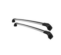 Genérico Bacas Portaequipajes para X5 IX5 G05 2018-2023 2024 2025 Accesorios De Portaequipajes De Barra Transversal para La Mayoría De Los Vehículos Carriles Techo(Black Silver)