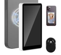 Genérico Back Camera Monitor - Selfie Monitor Screen for Phone | Remote Control Rear Camera Mirror | No Latency, Portable Smartphone Accessory for Video Recording Vlogging Live Streaming