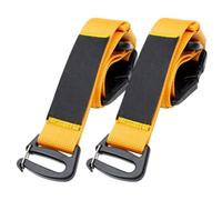 Genérico Backpack Buckle Strap Set, PP 2-Pieces Quick-Adjust Expansion External Straps Outdoor Gear Organizer for Bags, Travel, Hiking, Backpack Carrying Usage
