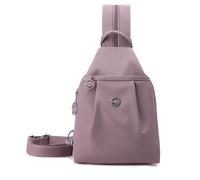 Genérico Backpack Chest Bag Double Zipper Large Capacity, Waterproof 2-Way Commuter Bag, For Festivals Or Airplane Travel