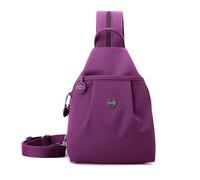 Genérico Backpack Chest Bag Double Zipper Large Capacity, Waterproof 2-Way Commuter Bag, For Festivals Or Airplane Travel