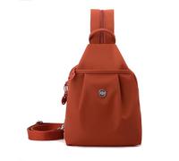 Genérico Backpack Chest Bag Double Zipper Large Capacity, Waterproof 2-Way Commuter Bag, For Festivals Or Airplane Travel