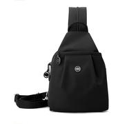 Genérico Backpack Chest Bag Double Zipper Large Capacity, Waterproof 2-Way Commuter Bag, For Festivals Or Airplane Travel