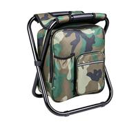 Genérico Backpack Stool | Oxford Fabric with Cooler Bag Ergonomic,Backpack Chairs Adults | For Camping Picnic Fishing Barbecue Watching Events Traveling