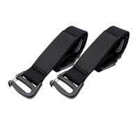 Genérico Backpack Straps - 2 Pieces Quick-Adjust Expansion Accessory | Backpack External Buckle Straps for Adults, Men, Women with Indoor, Outdoor, Home Packing, Camping, Hiking, Mountaineering Use