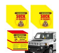 Generico Bad Parking Card, 50 Pieces Funny Parking Cards, Humorous Office Supplies, Sarcastic Message Notes, Gag Gift Set for Adults Men Women Family Friends and Holidays