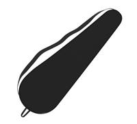 Genérico Badminton Racket Bag - Portable Waterproof Organizer - Racquet Cover with Shoulder Strap for Women, Sports Enthusiasts, Outdoor Activities, Gym, Playground, Travel, and Safe Storage