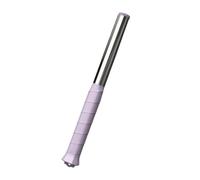 Genérico Badminton Racket Swing Trainer - Stainless Steel Swing Practice Equipment Handle Tool | Non-Slip Comfortable Practical Grip Aid | Badminton Swings Trainer Pole | For Advanced Professionals