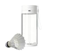 Genérico Badminton Shuttlecock Humidifier - Tipo C recargable 150mAh Battery, ligero portátil Sports Accessory, Prevents Breakage for Shuttlecocks | for Teens Women Family