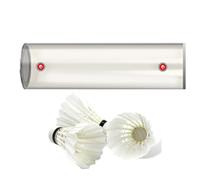 Genérico Badminton Shuttlecock Tube - Magnetic Storage Holder | Training | Magnetic Shuttlecock Tube For Easy Pickup And Dispensing, Suitable For Training, Practice, And Organized Storage.
