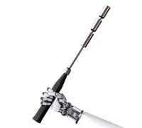 Genérico Badminton Swing Trainer, Adjustable Practice Rod, Portable Sports Equipment, Backyard Home Garden School Park Indoor Setup, Training Gear for Beginners, Athletes, Students, Families, 480G