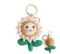 Genérico Bag Accessories - Keychain Cute ¦ Decorative Keychain with Soft Yarn Weaving, Bag Pendant for Pocket Carrying, Creative Plushy Pendant with Style, Cute Chain for Backpack