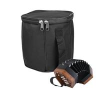 Genérico Bag Bass Bag-Accordion Gigbag, Bass Piano Gigbag | Bolsa de Instrumentos Gurdy Hurdy, Bolsas de Almacenamiento de armónica de Dibujo portátil para Viajes, Escuela, Banda