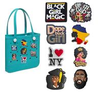 Genérico Bag Charm - Handbags Accessories Set Of 8,Trendy Modern Handbags Backpacks Inserts Decoration For Women Adults Outdoor Travel Summer 0.79-2.36 Inches