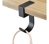 Generico Bag Hanger For Table - Under Desk Headphone Holder, Multifunctional Portable 5-Shaped Hook, Headphone Hanger For Desk | Movable Table Rack, Heavy Duty Organizer Clothes Hats Coats