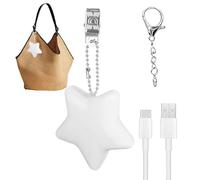 Genérico Bag Light for Purse | LED Portable Automatic Sensor Rechargeable Keychain - Purse Touch Light,for Bedroom Home Winter Bedside Desktop Tabletop Hallway Toilet School Everyday Nightstand