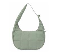 Genérico Bag, Nylon Quilted Shoulder Hobo Purses, Adjustable Shoulder Strap (Green)