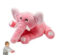 Genérico Bag Stuffed Animal, Cold Pack Plush, Creative Cartoon Elephant Lion Hippo Doll with Soft Fabric, Cooling Compress Toy, Plush Hot Cold Pack for Kids Adults, Fun Comfort Accessory