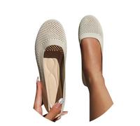 Genérico Bailarinas Mujer Zapatos Planos Cómodo Redonda Manoletinas Pretty Bailarinas Deportivas, Elegentes Ballet Flats Transpirables de Punto, para Compras, Caminar, Salir de Fiesta, Trabajar