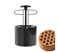 Genérico Baking Mold Stamp Press | No tick postre Shaping Tool For Cookies, Arroce Balls, Pudding & Mousse, Honeycomb Press Cake Mold, DIY Hand Presses Cutter For Home Baking