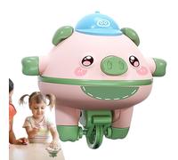 Genérico Balance Pig Toy, ABS Pig Walking Tightrope with Gyroscope Mechanism, Interactive Funny Learning Toy for Kids, Educational Novelty Game Promoting, and Skill Development