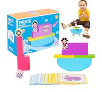 Genérico Balancing Game, Stackable Sensory Blocks, Educational Skill-Building Toy, Fun Hand-Eye Coordination Activity, Ideal for Toddler, Kids, Adults, Family, Indoor and Outdoor Play
